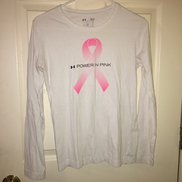 Under Armour Tops - Under Armour Breast Cancer Awareness Shirt
